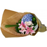 Hydrangea Lilly Bouquet