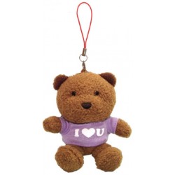 I Love You Teddy Bear (Purple)